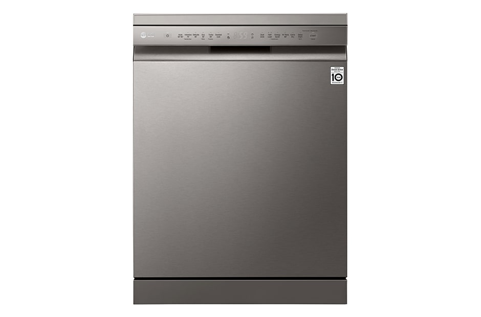 LG 14 Place QuadWash® Dishwasher in Platinum Steel Finish, XD4B14PS